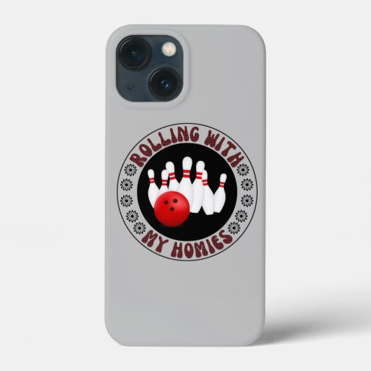 Rollen met mijn cadeautjes voor Bowling bowlers Case-Mate iPhone Case (Achterkant)