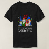 Rollen met mijn Shirt Gnomies Funny Gnome Xmas Lig (Design voorkant)