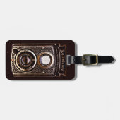 Rollenband deco-camera bagagelabel (Voorkant horizontaal)