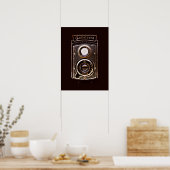 Rollenband deco-camera poster (Keuken)