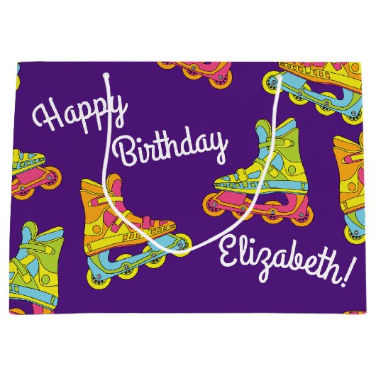 Rollenblades Schaatsen Kinderen van zaterdag Groot Cadeauzakje (Voorkant)