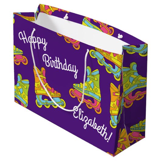 Rollenblades Schaatsen Kinderen van zaterdag Groot Cadeauzakje (Achterkant Gekanteld)