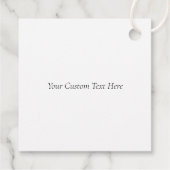 Rollend Bruiloft Dank Geschenk van de Wijnstok Bedankjes Labels (Achterkant)