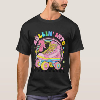 Rollend naar 7 Roller Skate Coquette Zevende T-shirt