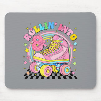 Rollend naar 8 Roller Skate Coquette Eight Muismat