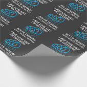 Rollend Onderzetter Cadeaupapier (Hoek)