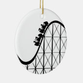 Rollend Onderzetter Keramisch Ornament (Rechts)