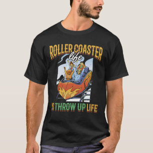 Rollend Onderzetter - Levensduur omhoog - Quote Ca T-shirt