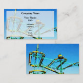 Rollend Onderzetter Visitekaartje (Voorkant / Achterkant)