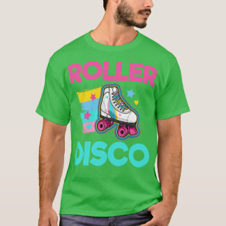 Rollend Schaats Roller Disco T-shirt