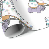 Rollend Schaats — Verpakkingspapier Cadeaupapier (Rol Hoek)