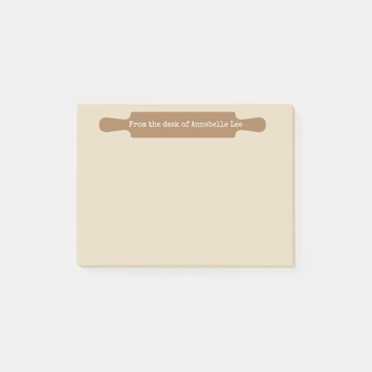 Rollenpop personaliseren post-it® notes (Voorkant)