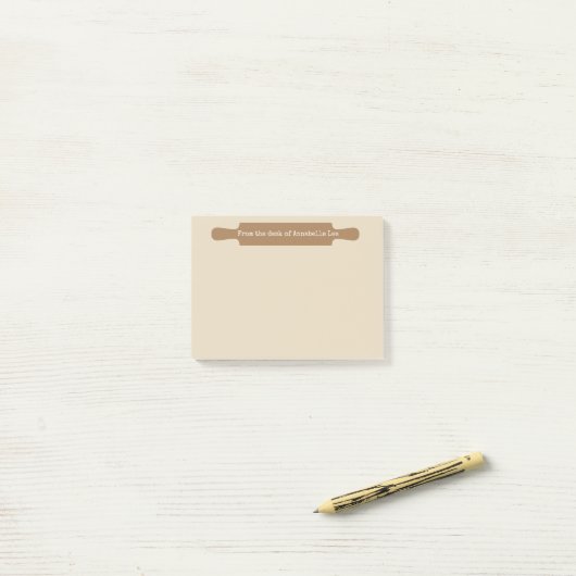 Rollenpop personaliseren post-it® notes (Op bureau)