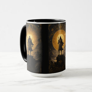 Rollenspel Karakters Kaart Fantasy Mok