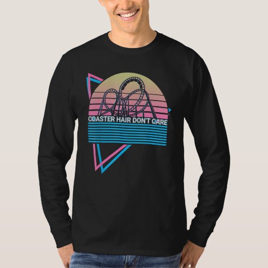 Roller Coaster Rollercoaster Retro Coaster Hair Do T-shirt (Voorkant)