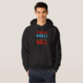 Roller Coaster This Is How I Roll Theme Park Hoodie (Voorkant volledig)