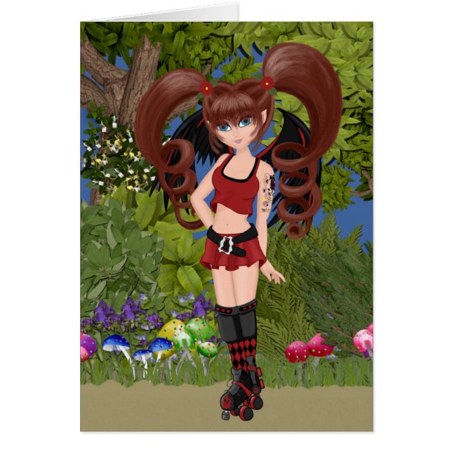 Roller Derby Anime Fairy Skating (Voorkant)