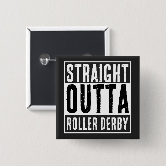 ROLLER DERBY BUTTON PIN (Voorkant /achterkant)