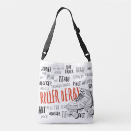 Roller Derby Carry-All Crossbody Tas
