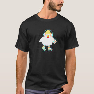 Roller Derby Chick Rollerskating T-shirt