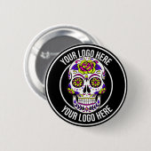 Roller Derby Cirkel Logo Ronde Button 5,7 Cm (Voorkant /achterkant)