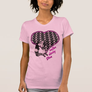 roller derby Diva T-shirt