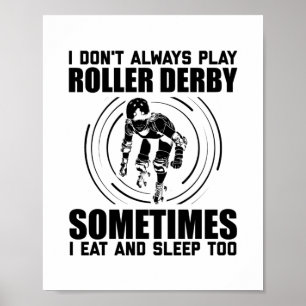 Roller Derby Gezegden Poster