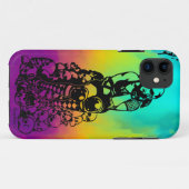Roller Derby Girl Rainbow iPhone 5 Telefoon Case (Achterkant (horizontaal))