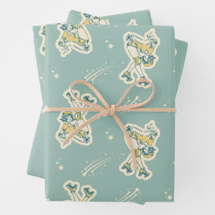 Roller derby inpakpapier vel