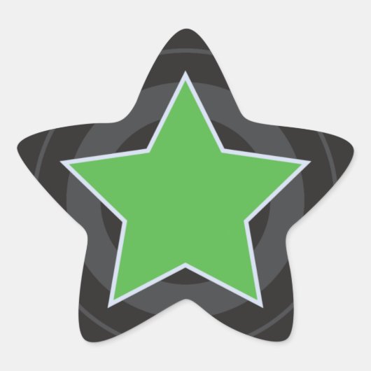 Roller Derby Jammer Star Ster Sticker (Voorkant)