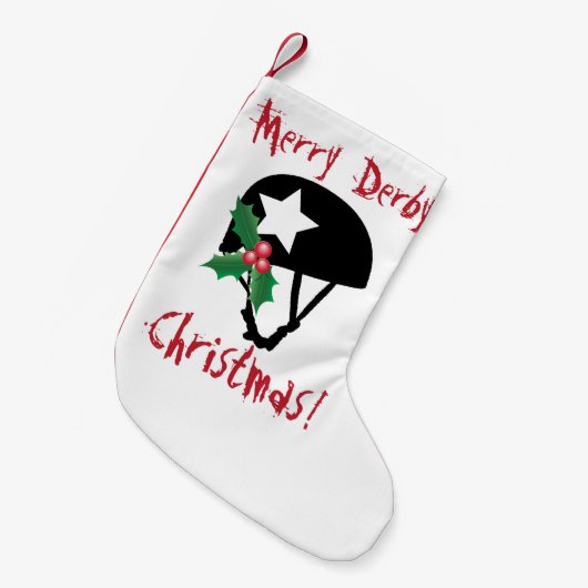 Roller Derby Kerstmis, Roller Skating Kleine Kerstsok (Voorkant (Hangend))