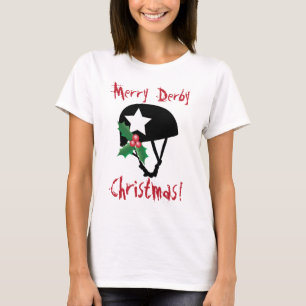 Roller Derby Kerstmis, Roller Skating T-shirt