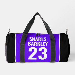 Roller Derby Logo Paars Zwart Teamnaam Uniform Plunjezak