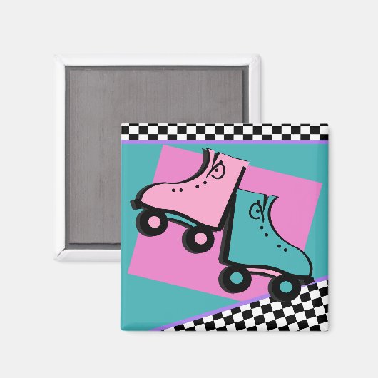 Roller Derby Magneet (Voorkant / Achterkant)