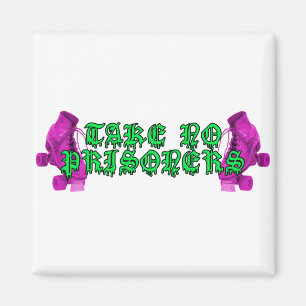 Roller Derby - Neem geen gevangenen! Magneet