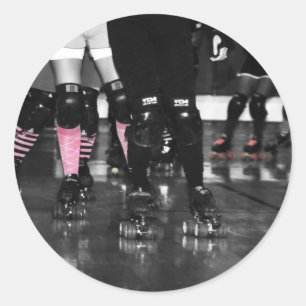 Roller Derby Ronde Sticker