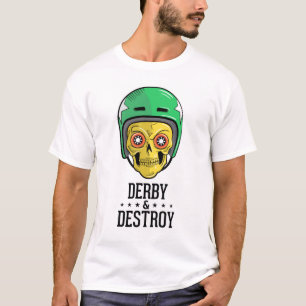 Roller Derby Skull T-Shirt