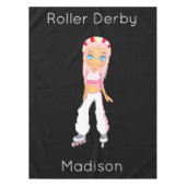 Roller Derby Tablecloth Tafelkleed (Voorkant)