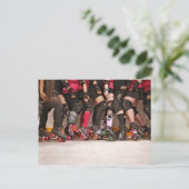 Roller Derby Team Briefkaart (Staand voorkant)