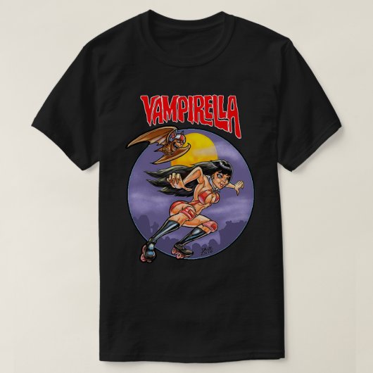 Roller Derby Vampirella T-shirt (Design voorkant)