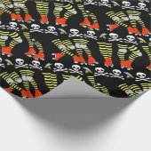 Roller Derby Wrapping Paper Gift Wrap Cadeaupapier (Hoek)