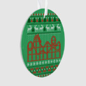 Roller Dessous de verre Scène laide Sweater de Noë (devant)