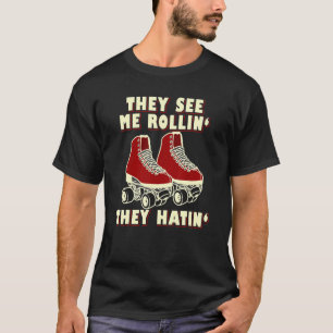 Roller die me aan het schaven is... die me aan het t-shirt