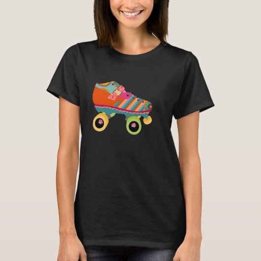 Roller Disco-Schaats T-shirt (Voorkant)