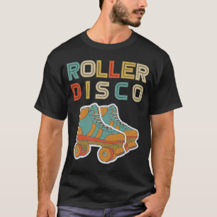Roller Disco Schaatsen 70er 80er Schaatsers Verja T-shirt