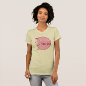Roller Diva 80's T-shirt (Voorkant volledig)