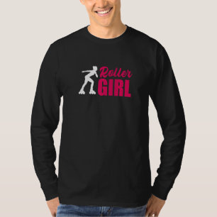 Roller Girl Inline Schaatsen Rollerblading T-shirt