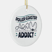Roller Onderzetter Addict Keramisch Ornament (Rechts)