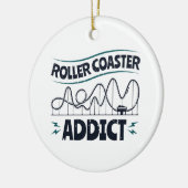 Roller Onderzetter Addict Keramisch Ornament (Links)