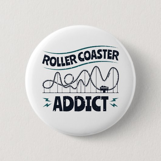 Roller Onderzetter Addict Ronde Button 5,7 Cm (Voorkant)